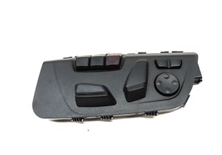 2015 BMW 428Xi COUPE (F32) FRONT LEFT DRIVER SEAT ADJUST SWITCH w/MEMORY LUMBAR — exact item pictured